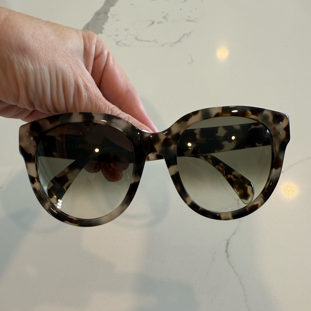 CELINE Tortoise Shell Sunglasses